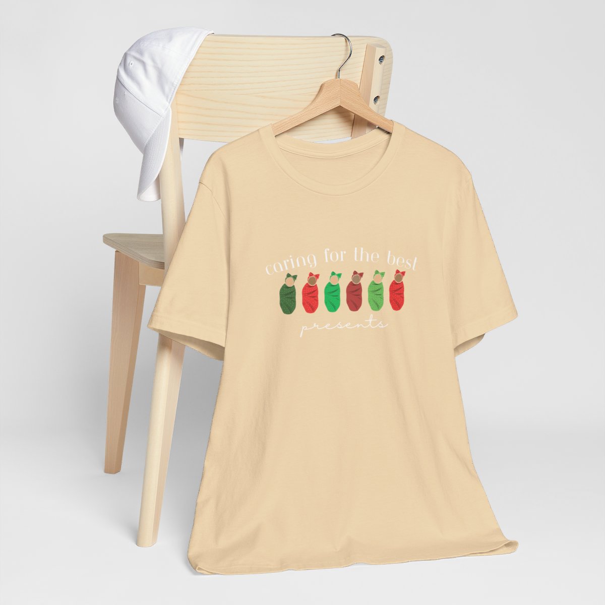 Caring for the best Presents Short Sleeve Tee