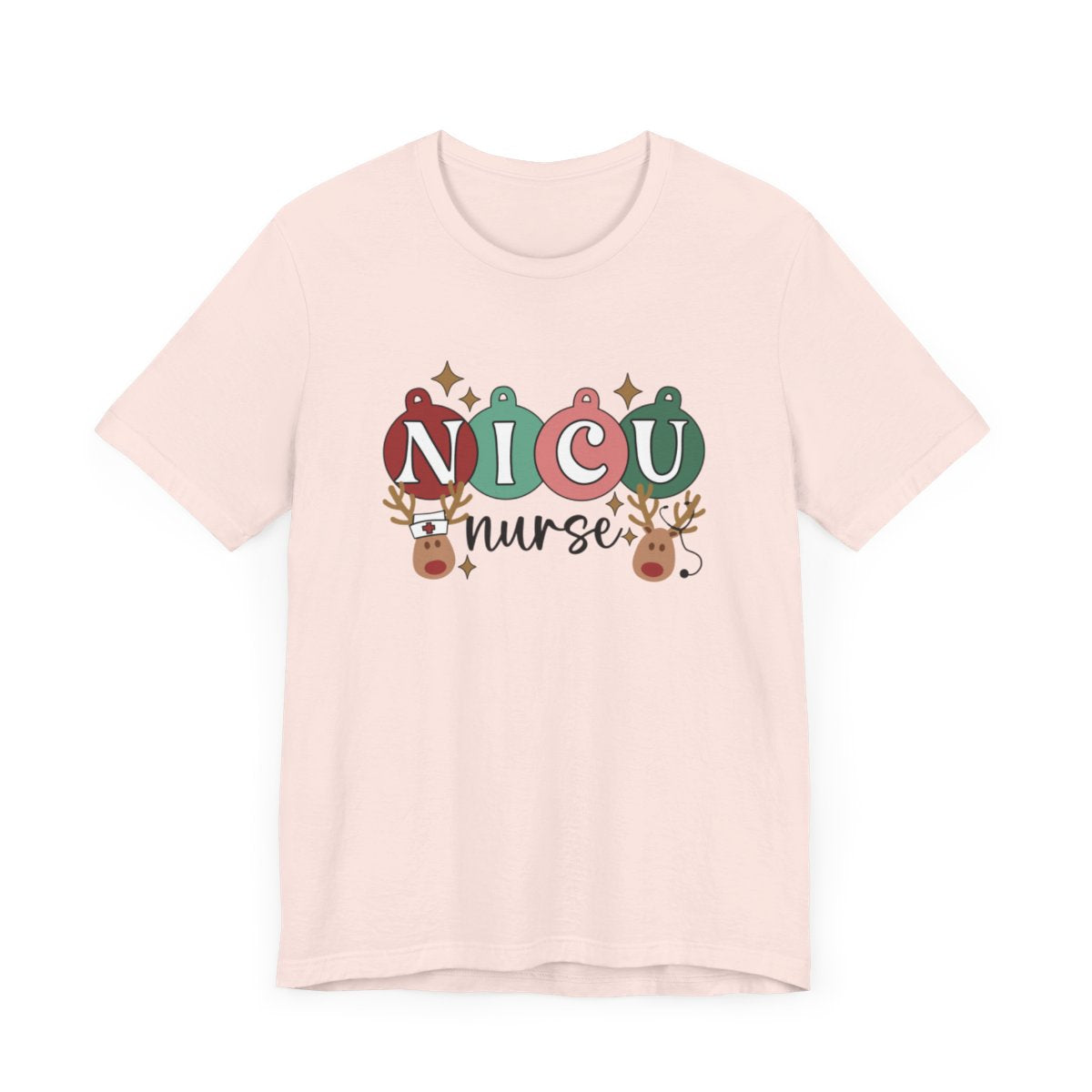 NICU Reindeer Short Sleeve Tee