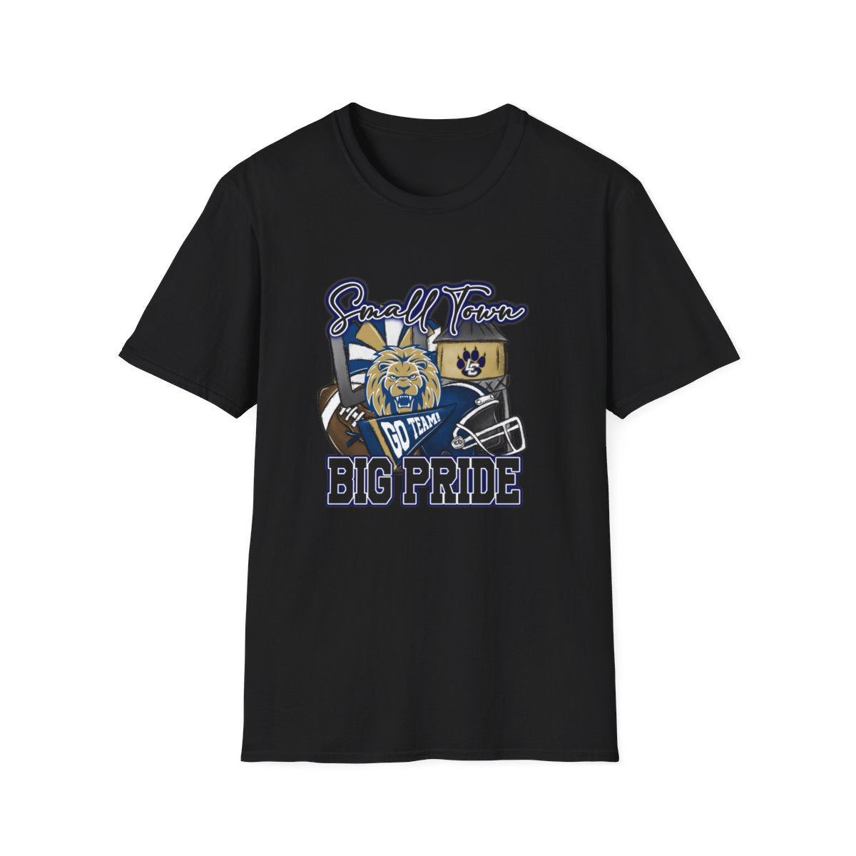 Small Town Big Pride Lions Short Sleeve Tee