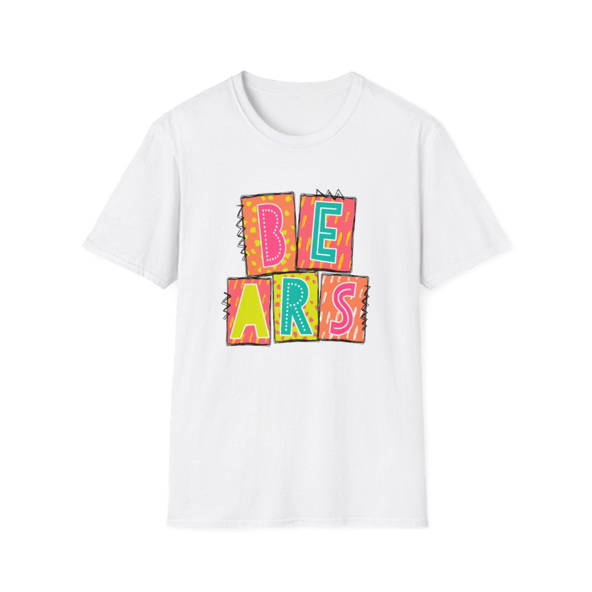 Bears Neon Blocks Short Sleeve Tee