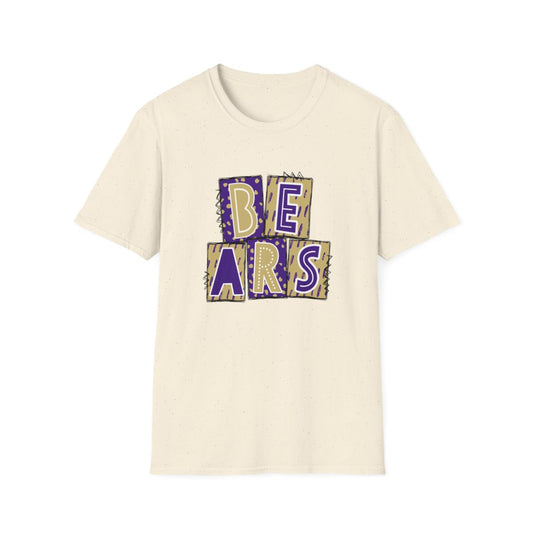 Bears Purple and Gold (High School) Short Sleeve Tee