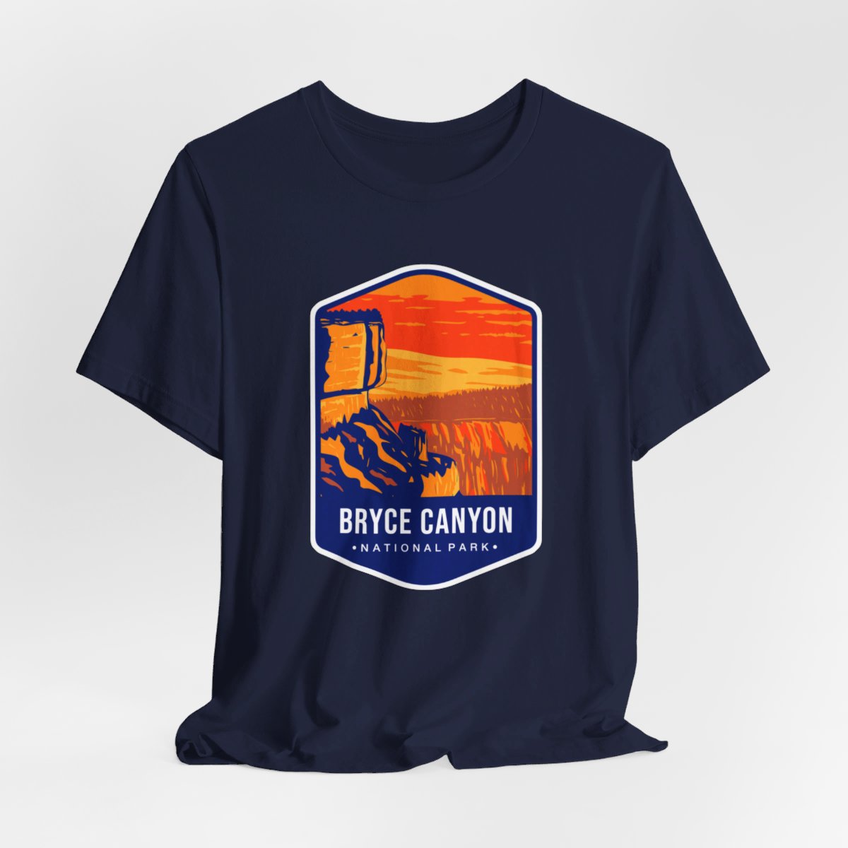 Bryce National Park Color Badge 01 Short Sleeve Tee