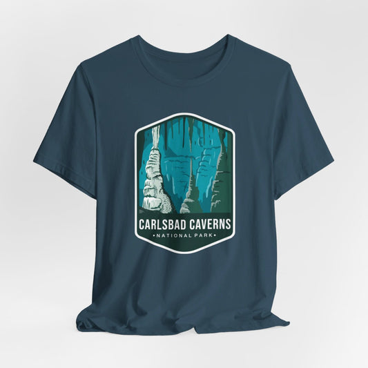 Carlsbad Caverns National Park Color Badge 01 Short Sleeve Tee