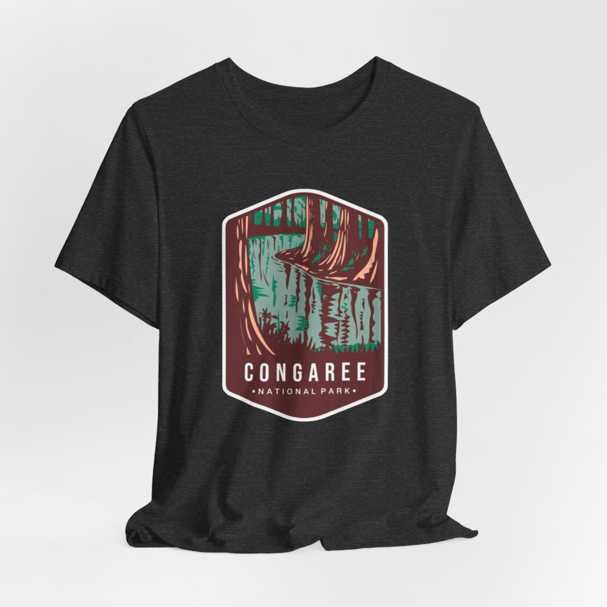 Congaree National Park Color Badge 01 Short Sleeve Tee
