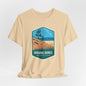 Indiana Dues National Park Color Badge 01 Short Sleeve Tee