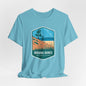Indiana Dues National Park Color Badge 01 Short Sleeve Tee