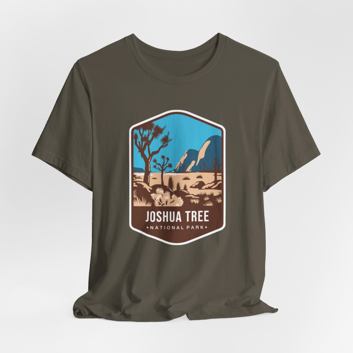 Joshua Tree National Park Color Badge 01 Short Sleeve Tee
