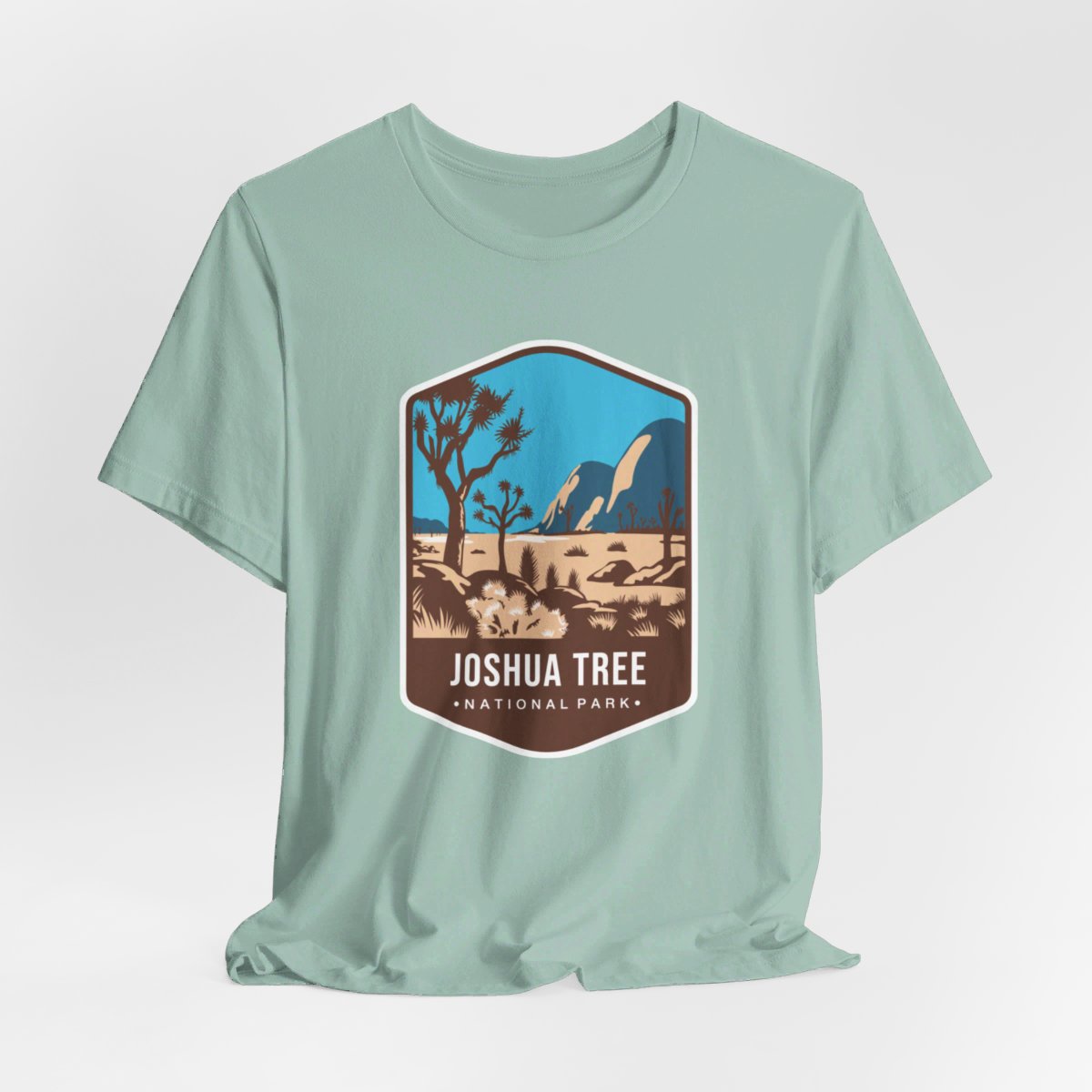 Joshua Tree National Park Color Badge 01 Short Sleeve Tee