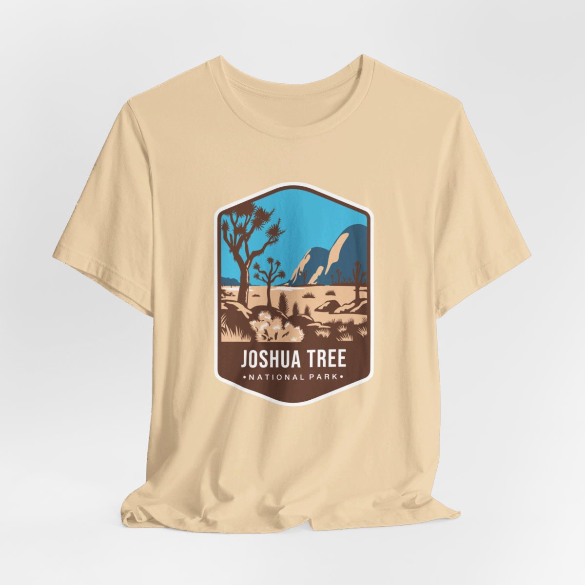 Joshua Tree National Park Color Badge 01 Short Sleeve Tee