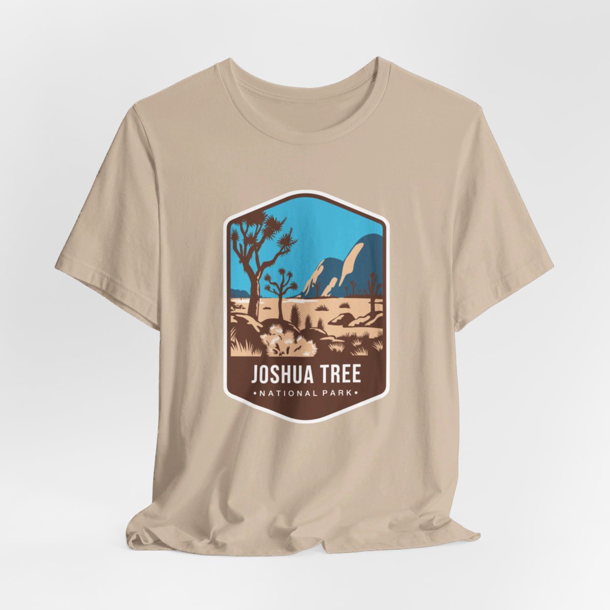 Joshua Tree National Park Color Badge 01 Short Sleeve Tee