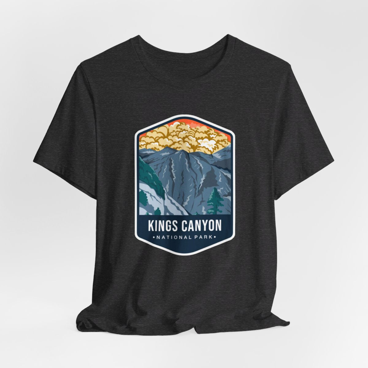 Kings Canyon National Park Color Badge 01 Short Sleeve Tee