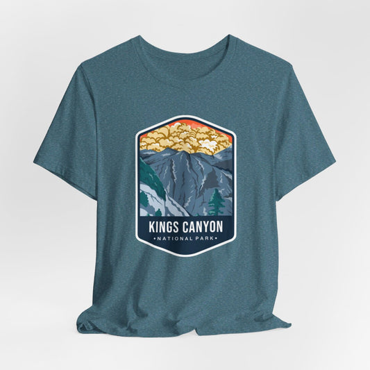 Kings Canyon National Park Color Badge 01 Short Sleeve Tee