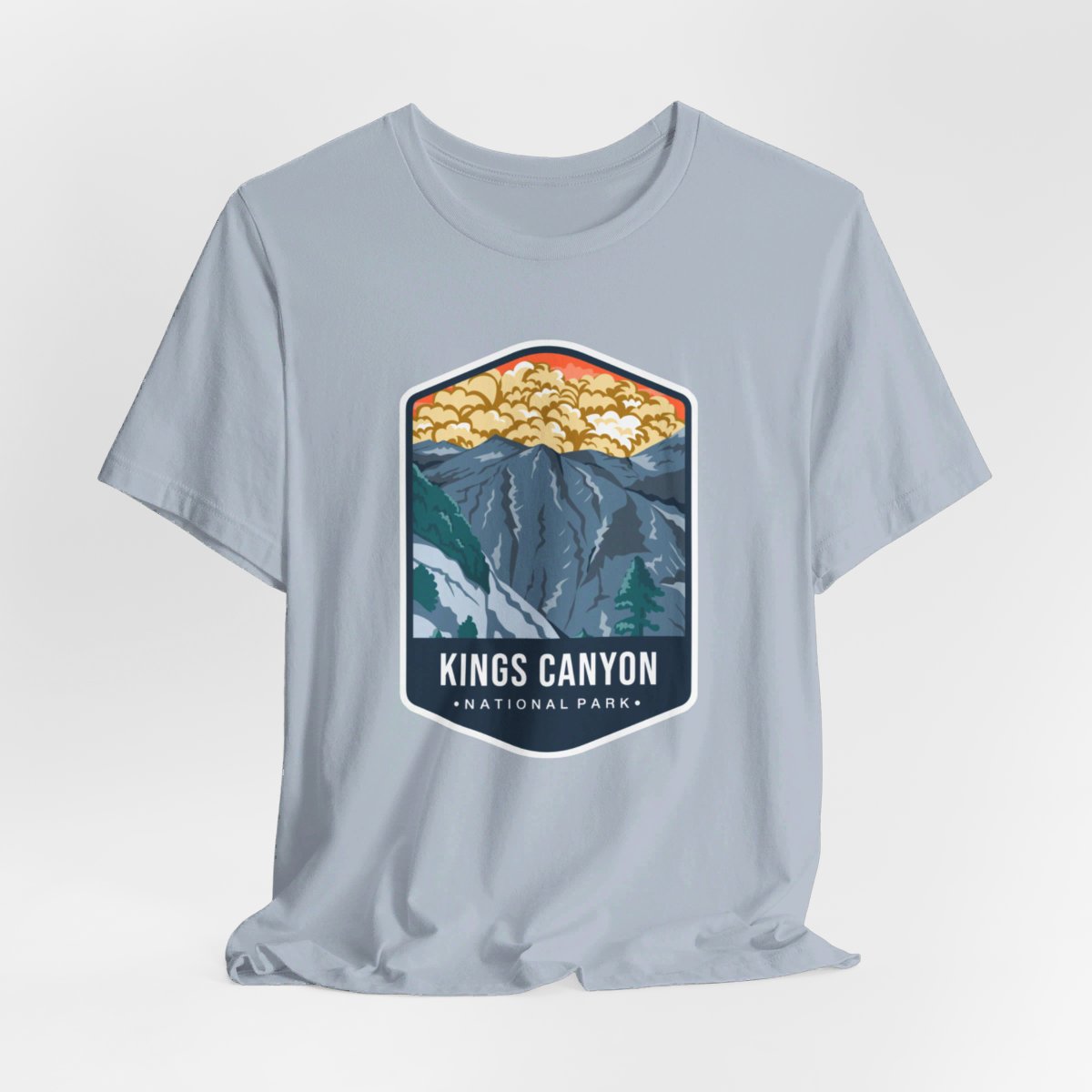 Kings Canyon National Park Color Badge 01 Short Sleeve Tee