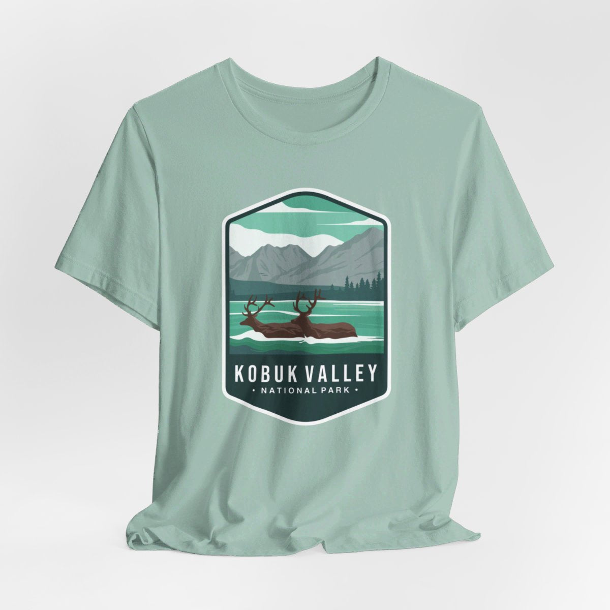 Kobuk Valley National Park Color Badge 01 Short Sleeve Tee