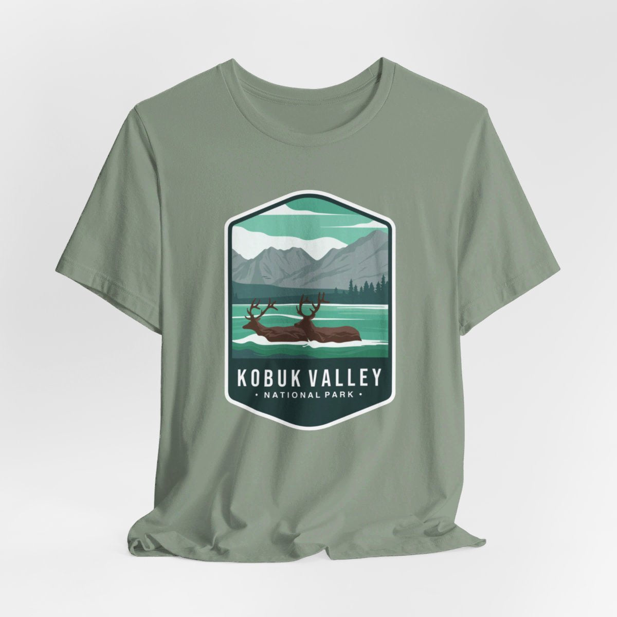 Kobuk Valley National Park Color Badge 01 Short Sleeve Tee