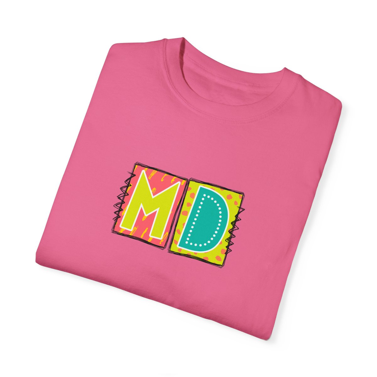 MD Neon Blocks Short Sleeve Tee