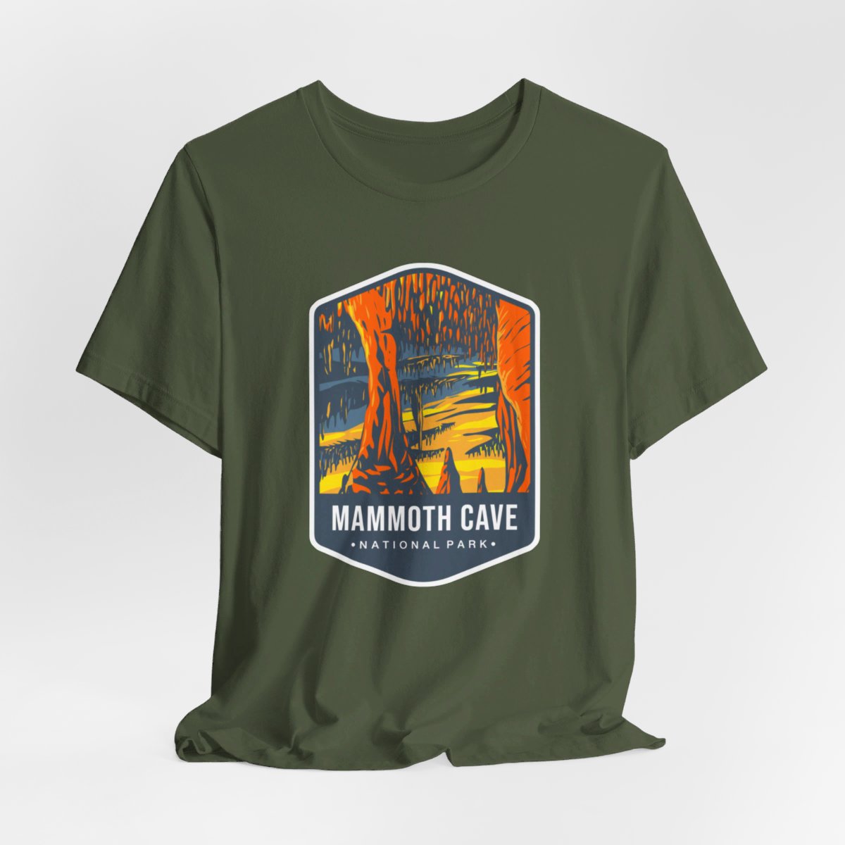 Mammoth Cave National Park Color Badge 01 Short Sleeve Tee