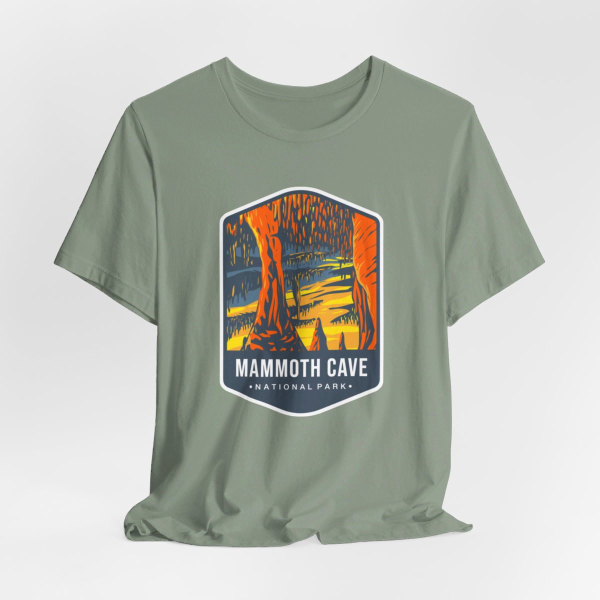 Mammoth Cave National Park Color Badge 01 Short Sleeve Tee