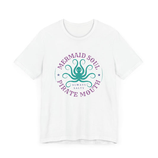 Mermaid Soul Pirate Mouth Short Sleeve Tee