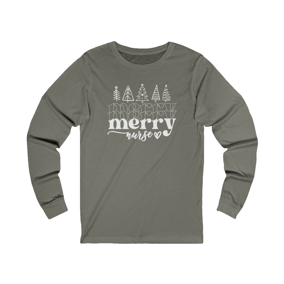 Merry Nurse Long Sleeve Tee