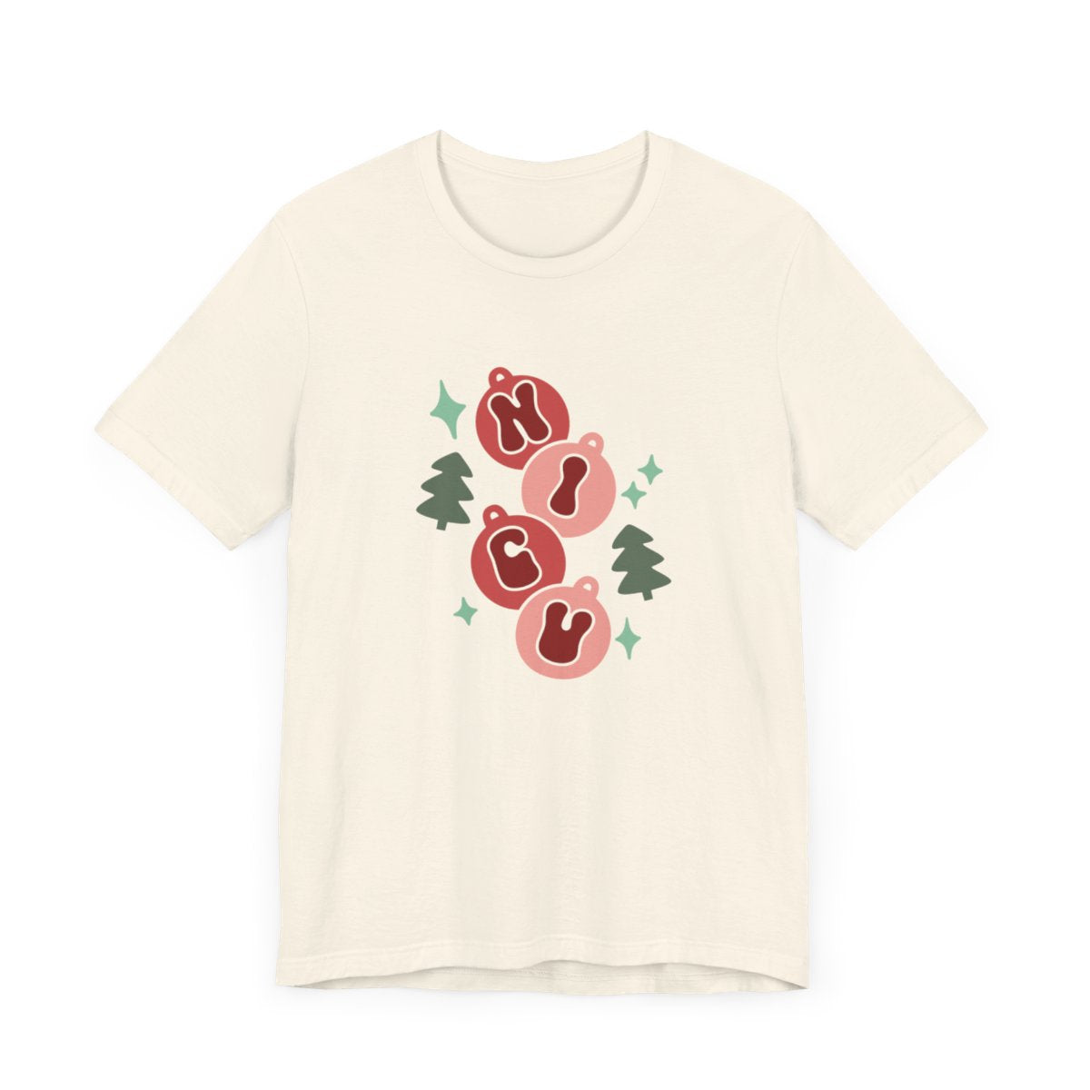 NICU Stacked Christmas Short Sleeve Tee