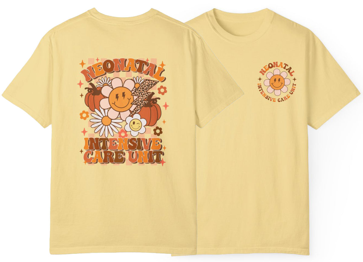 Neonatal Intensive Care Unit Fall Two Sided Short Sleeve Tee