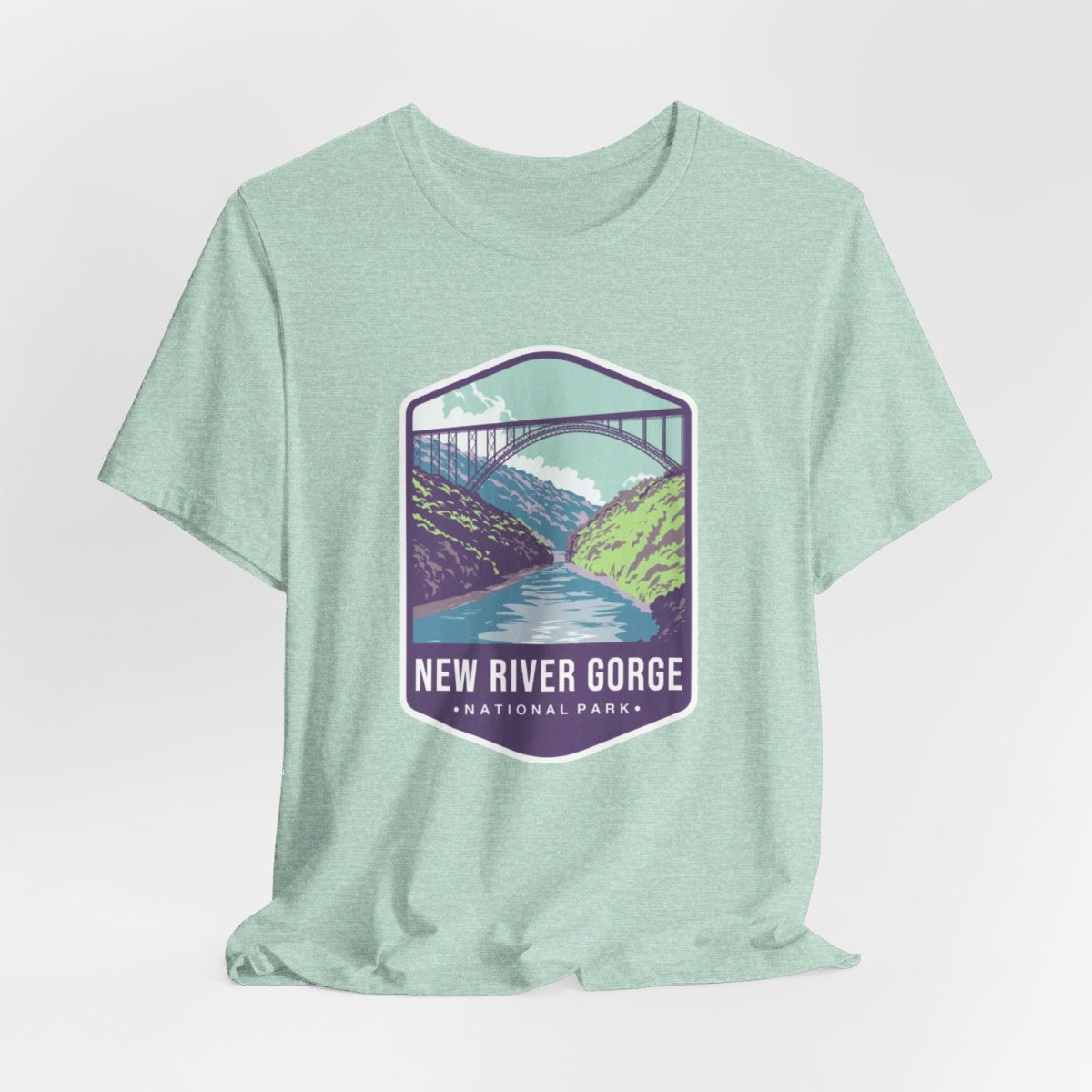 New River Gorge National Park Color Badge 01 Short Sleeve Tee