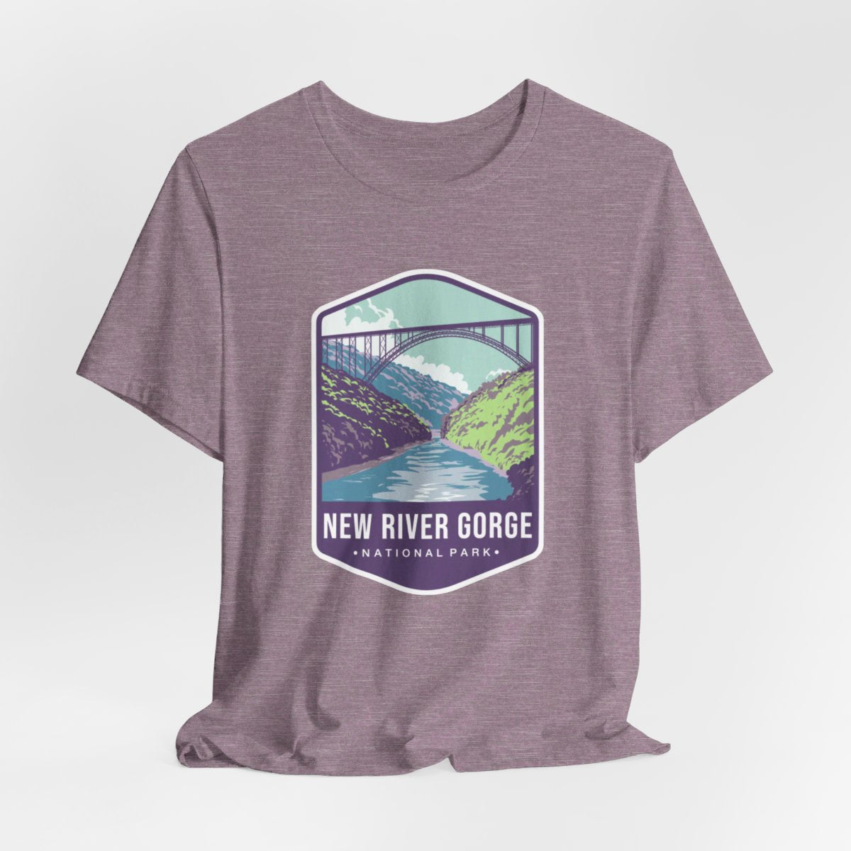New River Gorge National Park Color Badge 01 Short Sleeve Tee