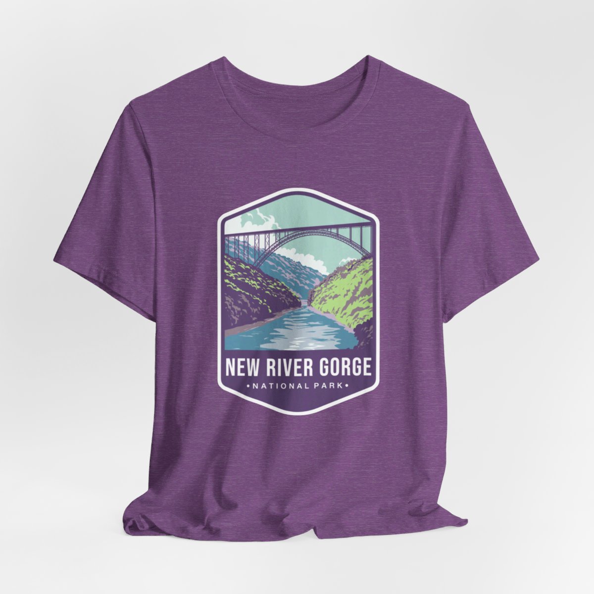New River Gorge National Park Color Badge 01 Short Sleeve Tee