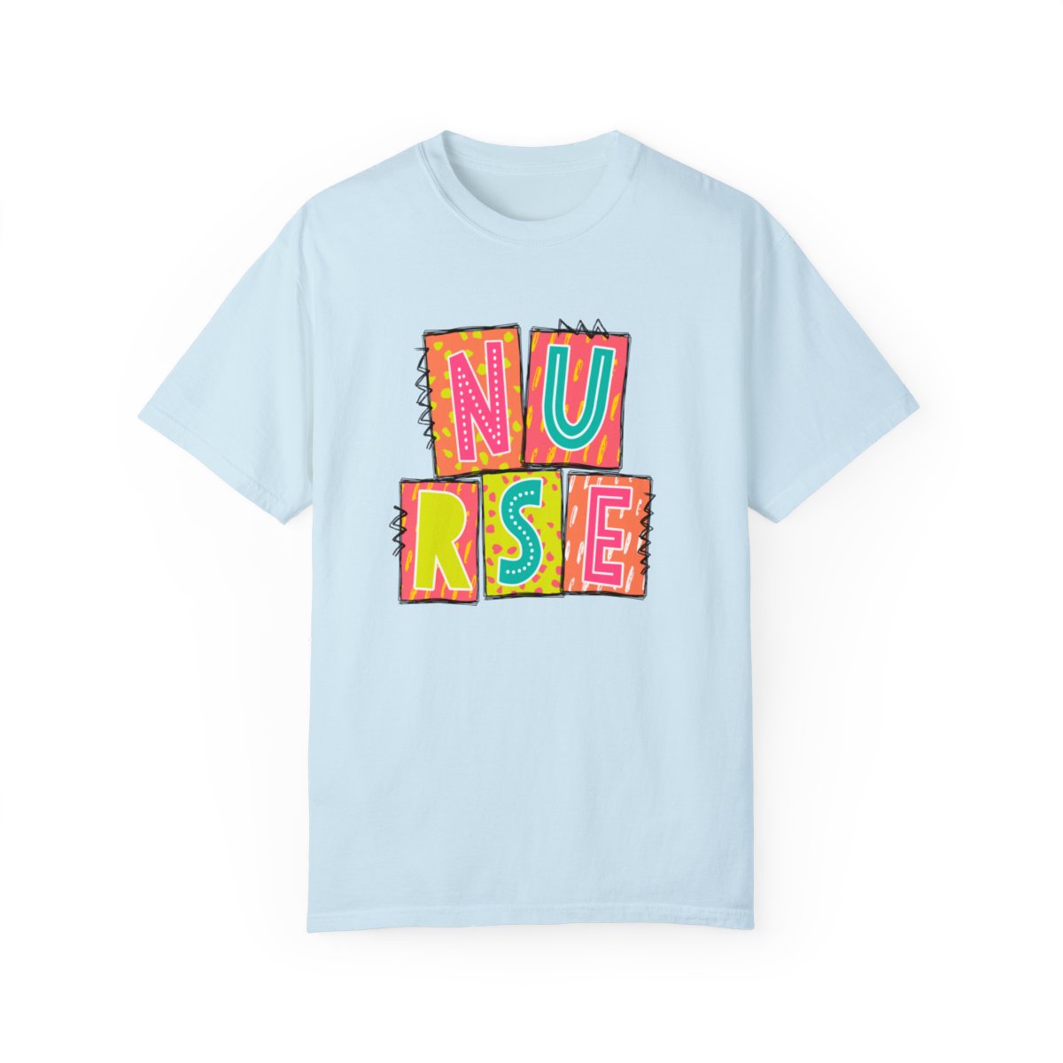 Nurse Neon Blocks Short Sleeve Tee