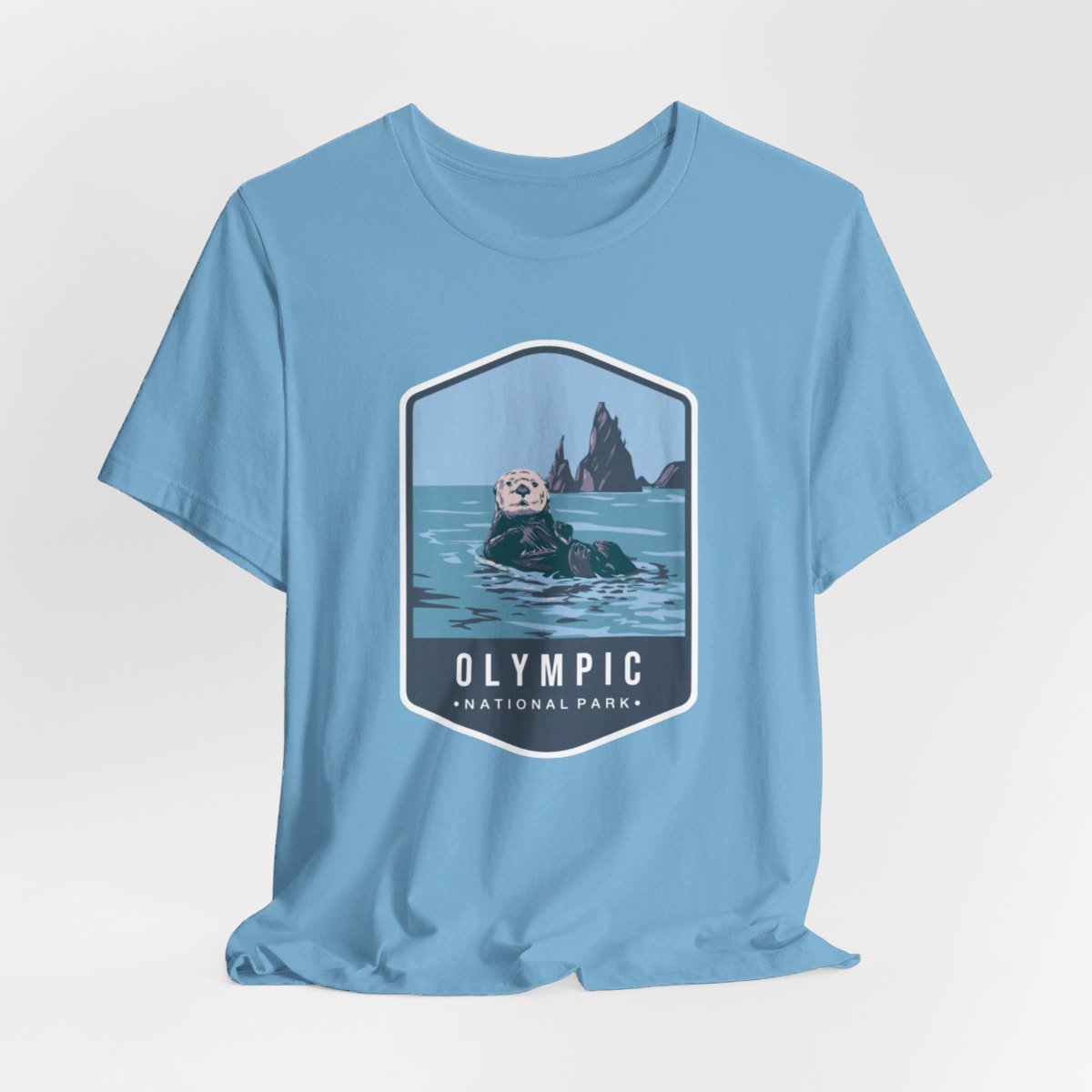 Olympic National Park National Park Color Badge 01 Short Sleeve Tee