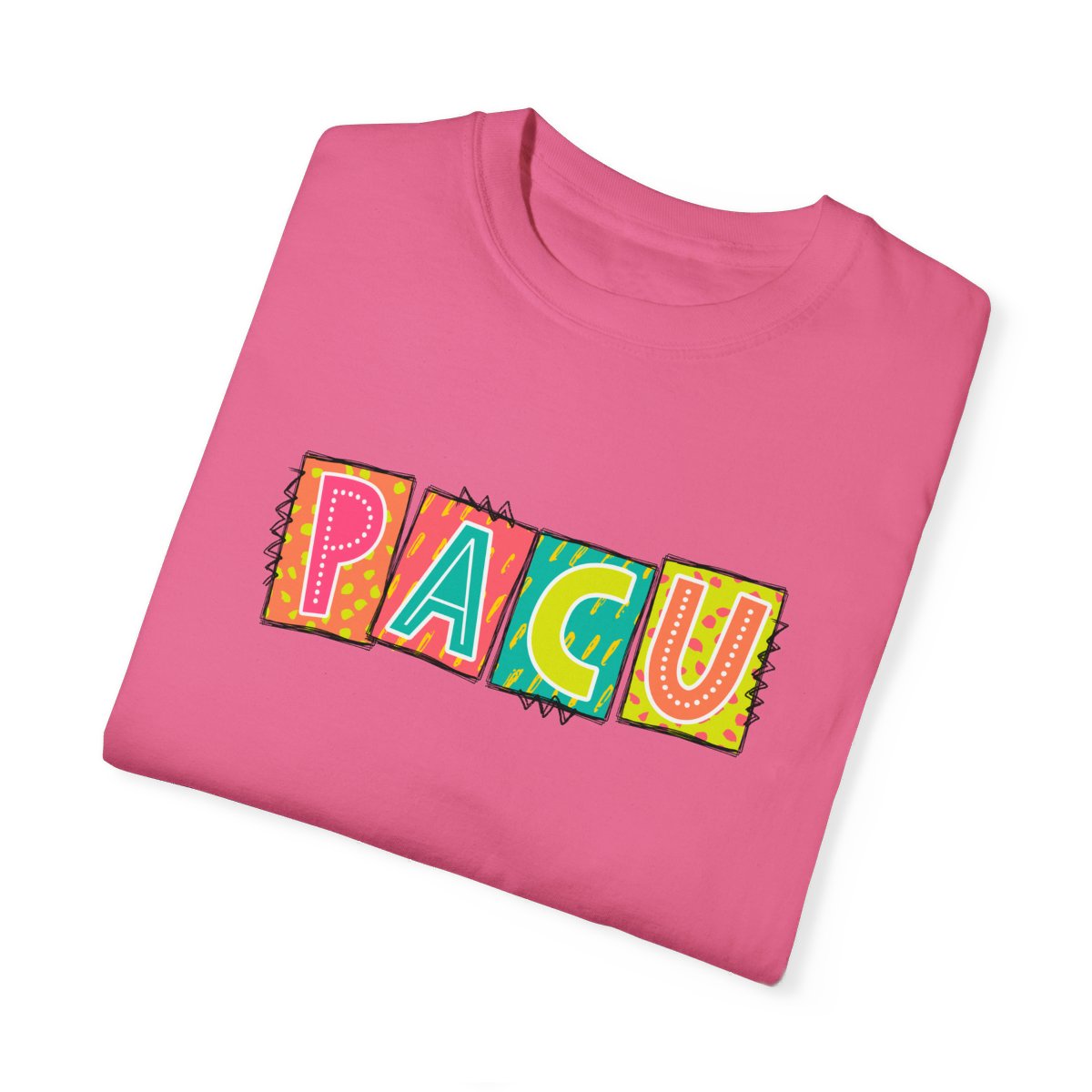 PACU Neon Blocks Short Sleeve Tee