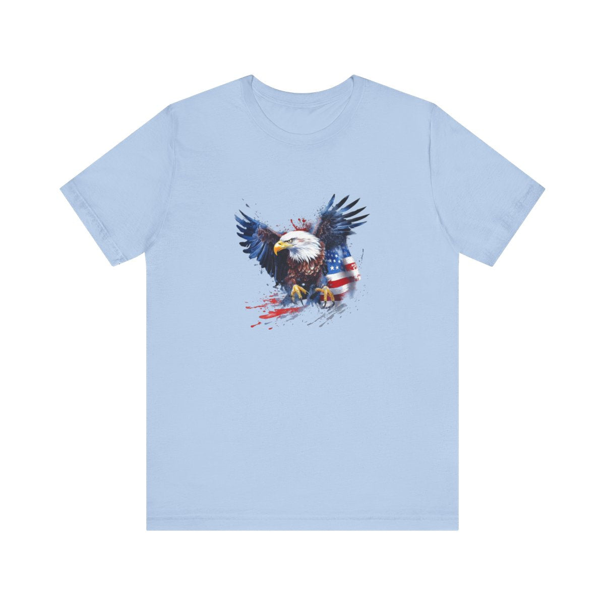 Patriotic Eagle Short Sleeve Tee