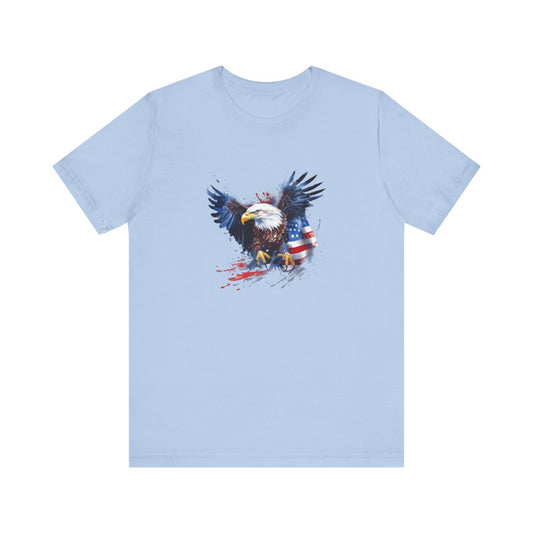 Patriotic Eagle Short Sleeve Tee