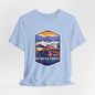 Petrified Forest 01 National Park Color Badge 01 Short Sleeve Tee