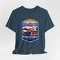 Petrified Forest 01 National Park Color Badge 01 Short Sleeve Tee