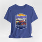 Petrified Forest 01 National Park Color Badge 01 Short Sleeve Tee