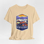 Petrified Forest 01 National Park Color Badge 01 Short Sleeve Tee