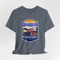 Petrified Forest 01 National Park Color Badge 01 Short Sleeve Tee
