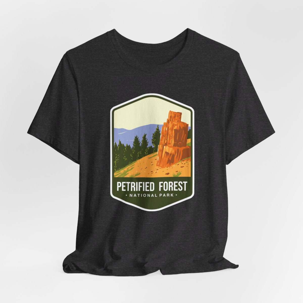 Petrified Forest National Park Color Badge 01 Short Sleeve Tee
