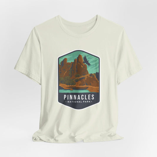 Pinnacles National Park Color Badge 01 Short Sleeve Tee