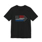 Red White and Blue Flyover Short Sleeve Tee