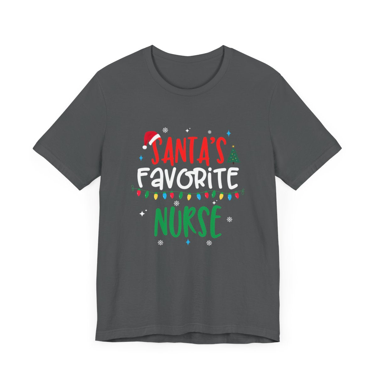 Santas Favorite Nurse2 Short Sleeve Tee
