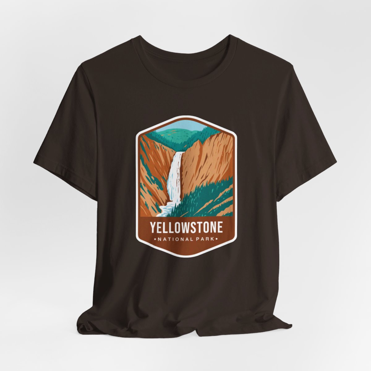 Yellowstone National Park Color Badge 01 Short Sleeve Tee
