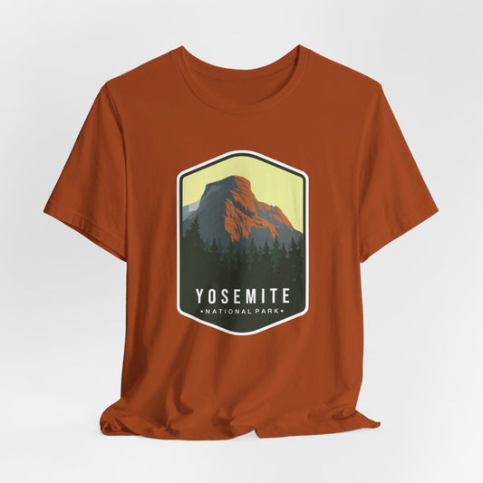Yosmite National Park Color Badge 01 Short Sleeve Tee