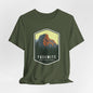 Yosmite National Park Color Badge 01 Short Sleeve Tee