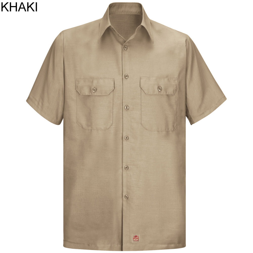 Men's Solid Ripstop Short Sleeve Shirt