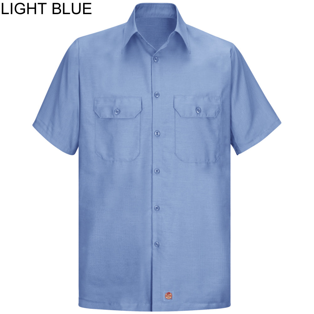 Men's Solid Ripstop Short Sleeve Shirt