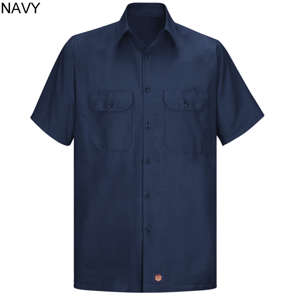 Men's Solid Ripstop Short Sleeve Shirt