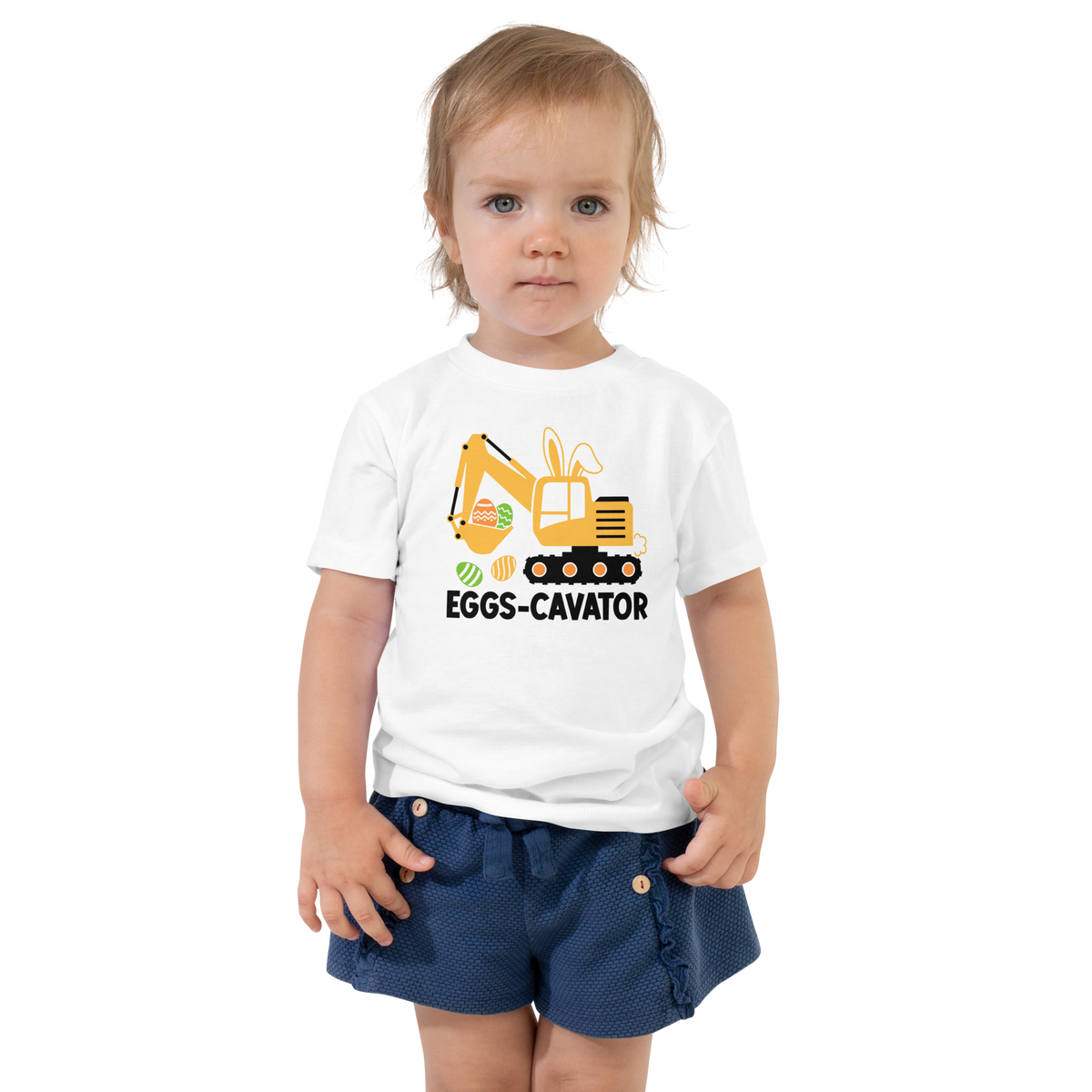 Eggs-cavator Toddler Tee